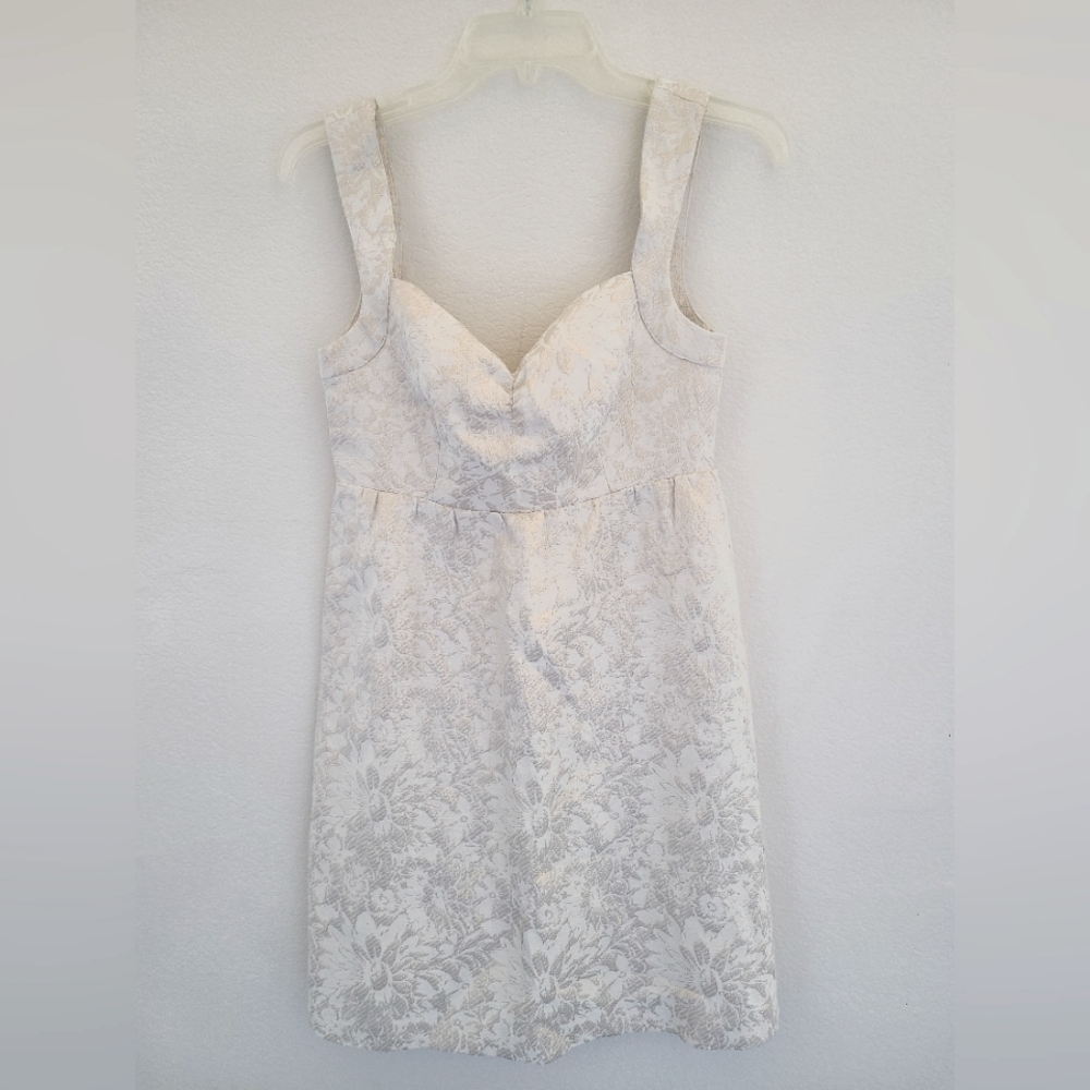 Guess Gold Metallic Dress